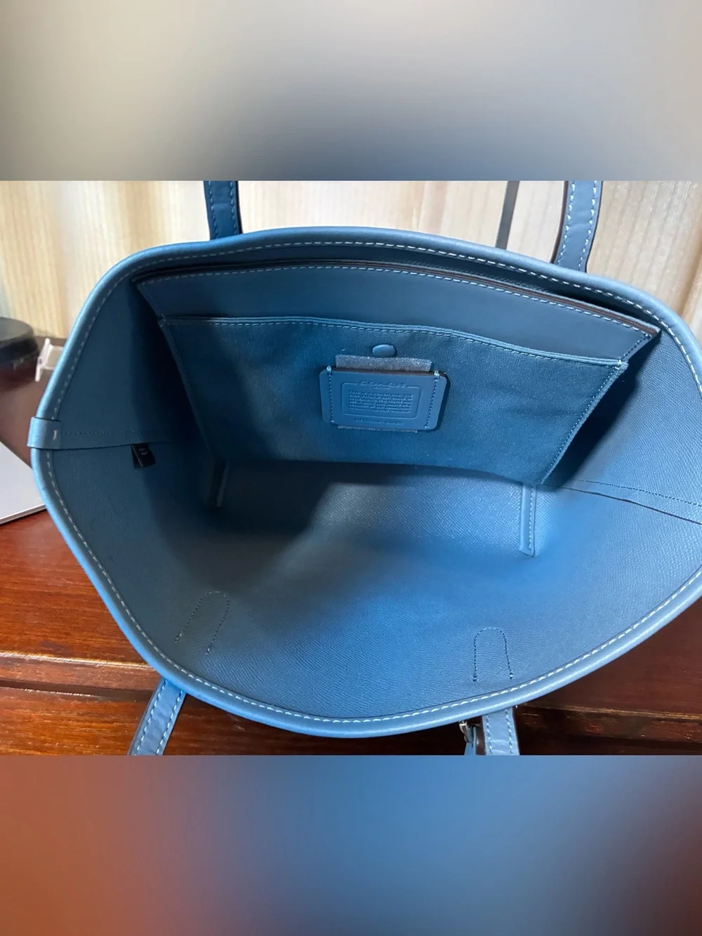 Coach City Tote with Horse and Sleigh
